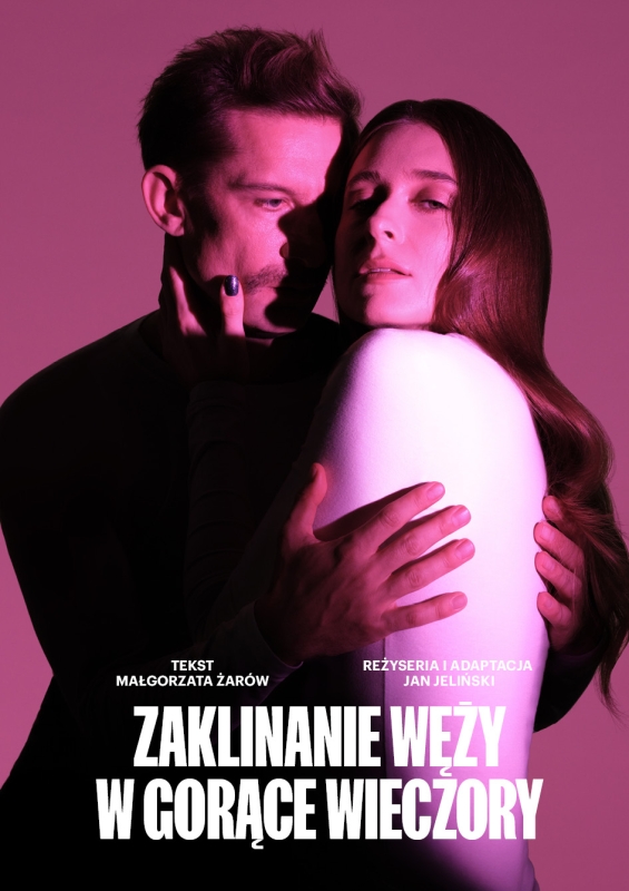 Plakat do wydarzenia ZAKLINANIE WĘŻY W GORĄCE WIECZORY - premiera