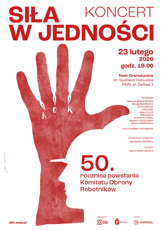 Plakat do wydarzenia Siła w jedności. Koncert